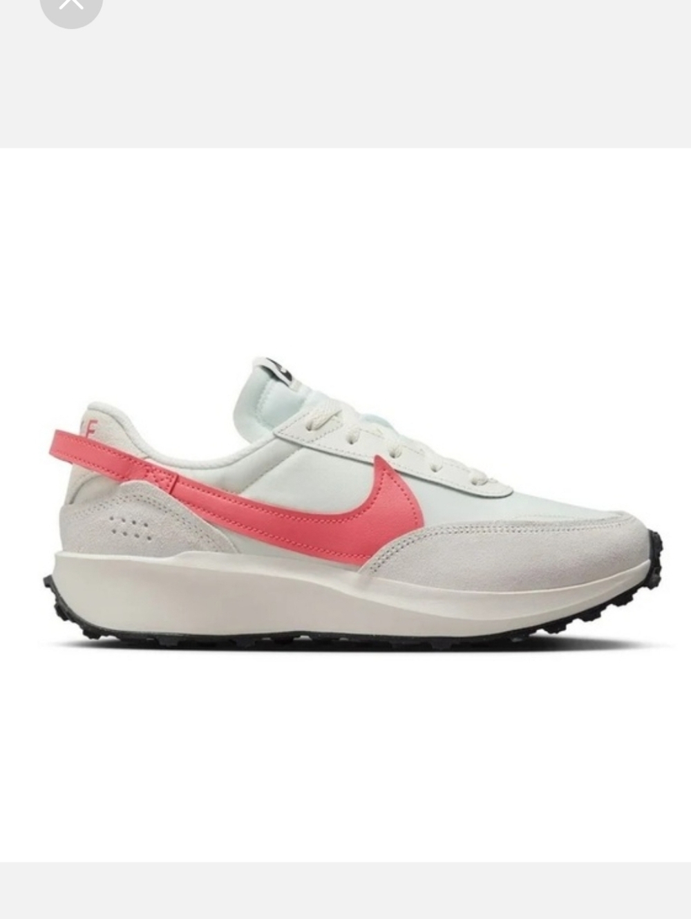 Nike Women's Sneakers with Pink Swoosh